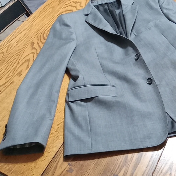 Brooks Brothers s Mens Blazer Sports Coat Gray Business Preowned 41R W35 FLAW - Picture 3 of 15
